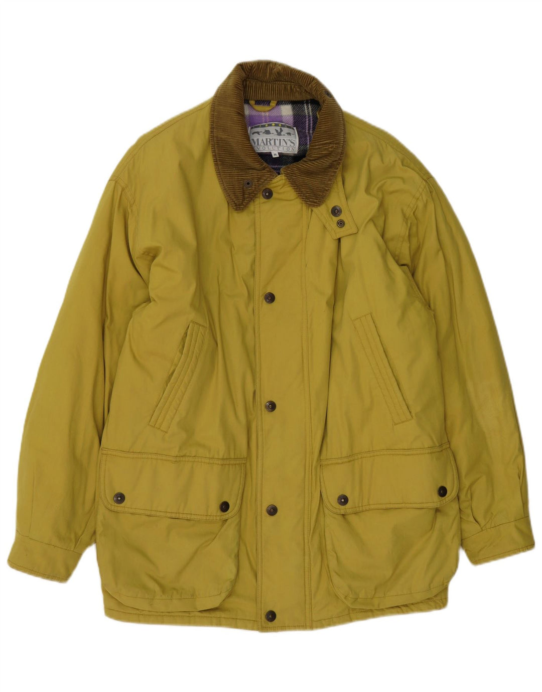 Męska kurtka wiatrówka Martin's Evolution Loose Fit UK 38 Średni żółty
