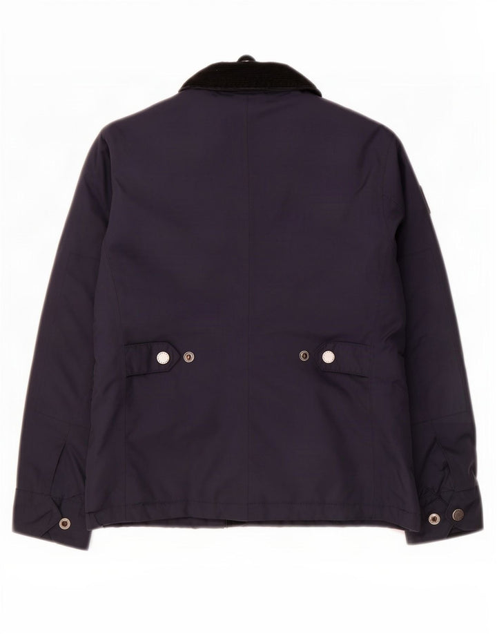 Kurtka chłopięca Barbour Racer 6-7 lat, mała, granatowa, poliestrowa