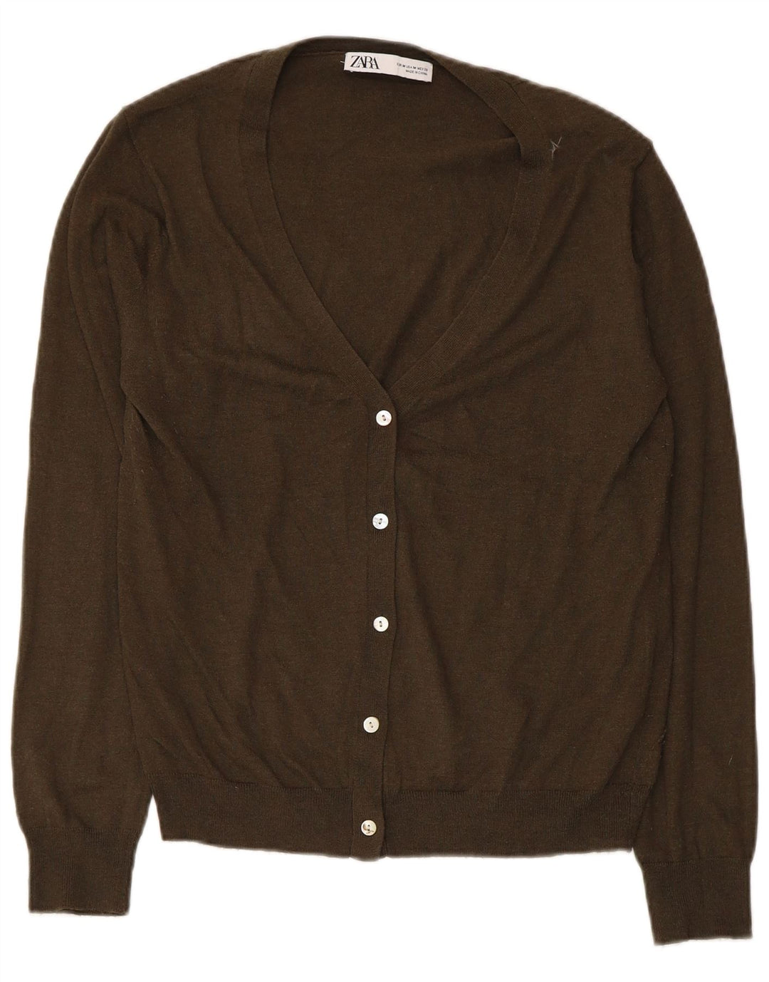 Sweter damski Zara Cardigan UK 12 Medium Khaki
