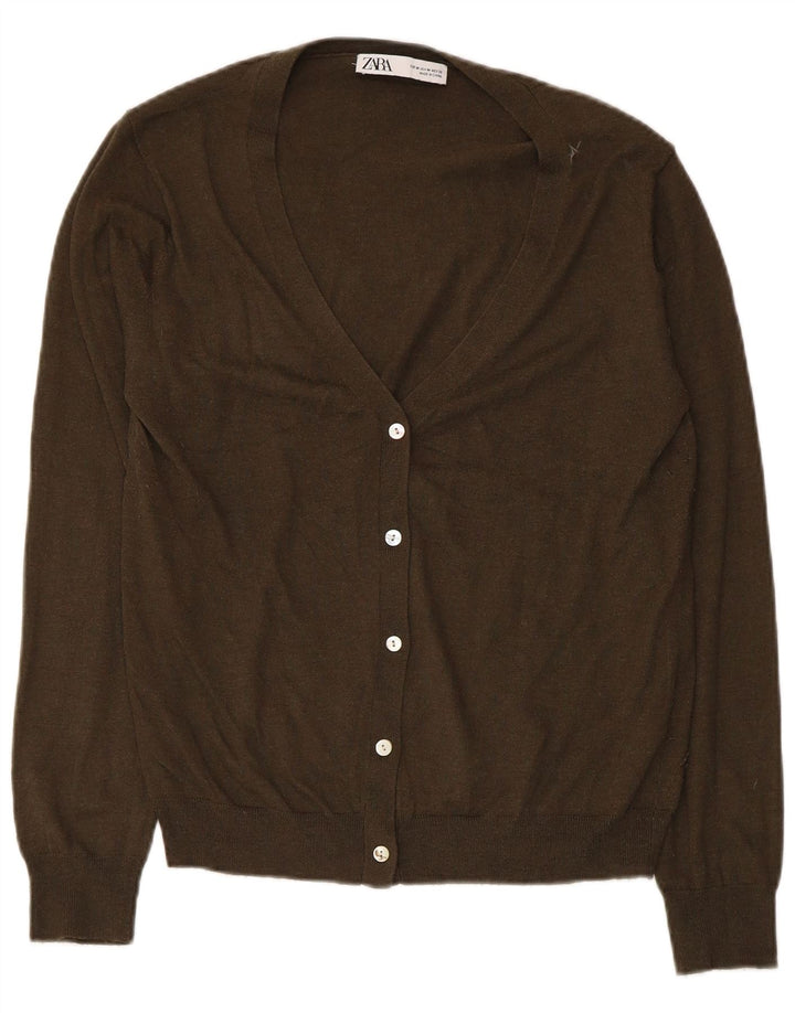 Sweter damski Zara Cardigan UK 12 Medium Khaki