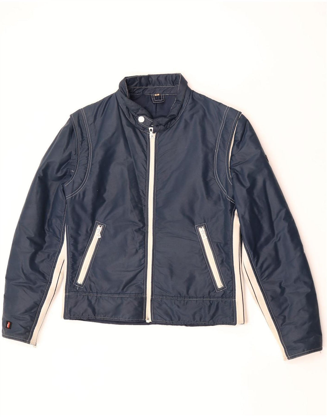 Męska kurtka bomberka Vintage IT 52 XL w kolorze granatowym