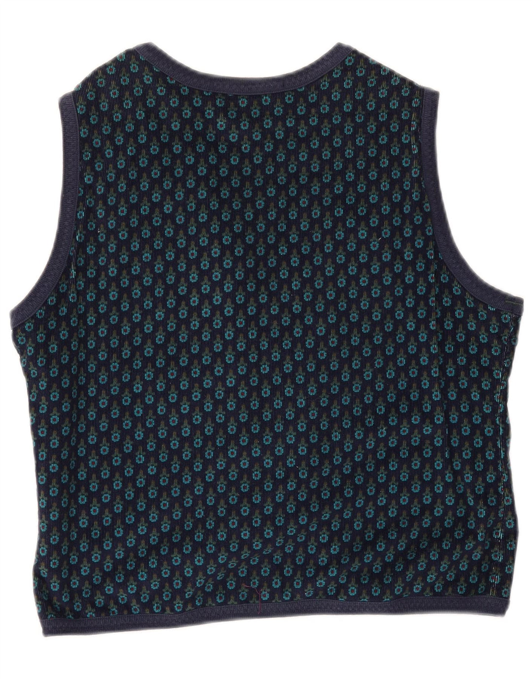 Krótki kardigan damski BEST COMPANY UK 14, średni granatowy w kwiaty