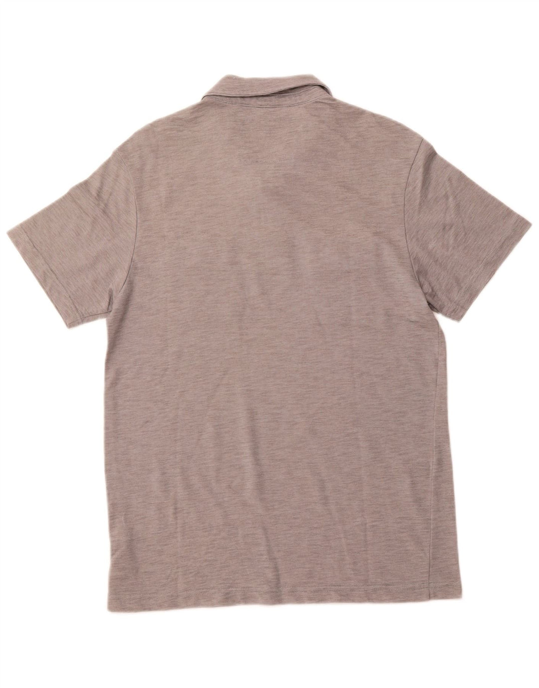 Męska wojskowa koszulka polo GUESS, duża, szara, bawełniana w prążki