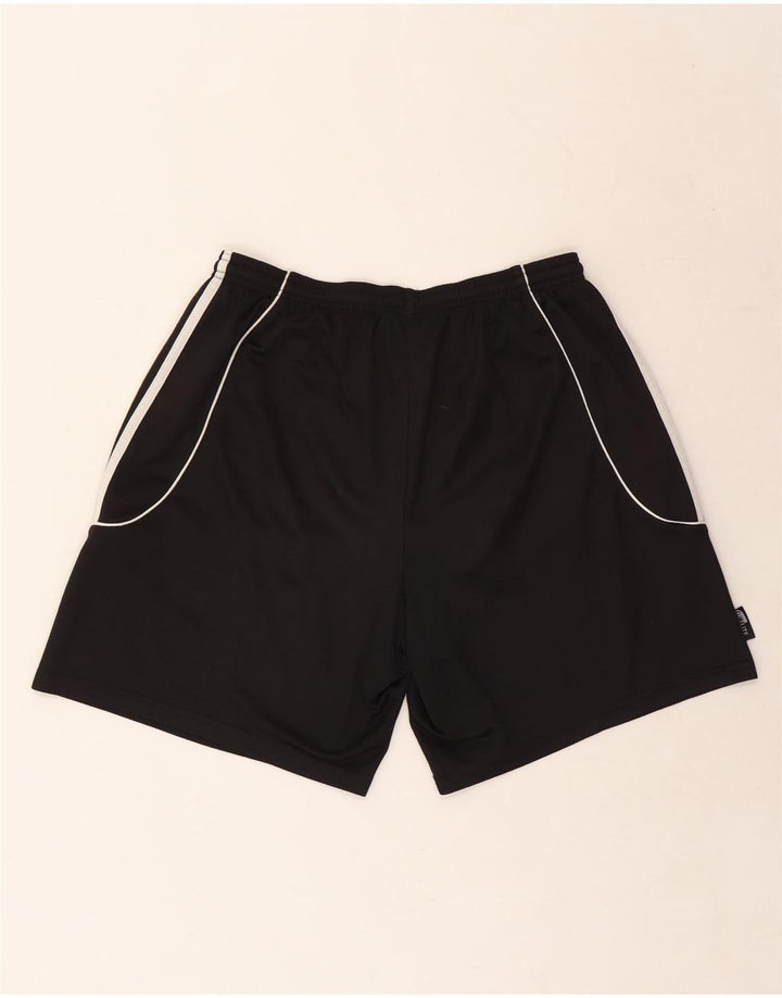 Męskie spodenki sportowe Adidas Climalite, duże, czarne, poliestrowe