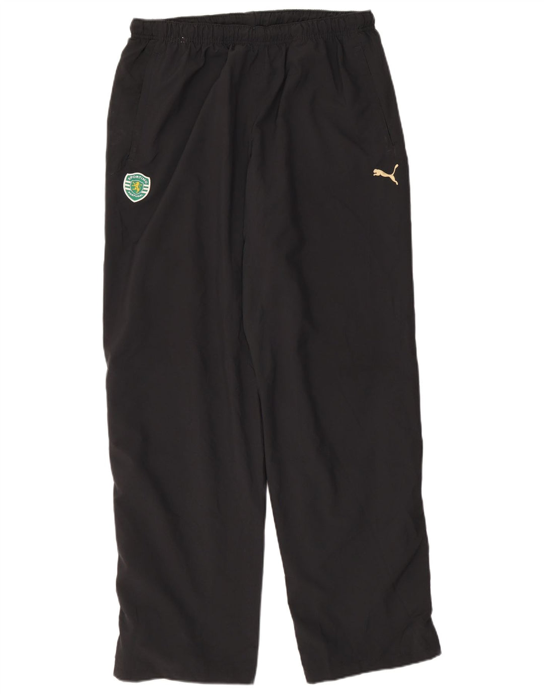 Męskie spodnie dresowe PUMA Portugalia, duży granatowy poliester