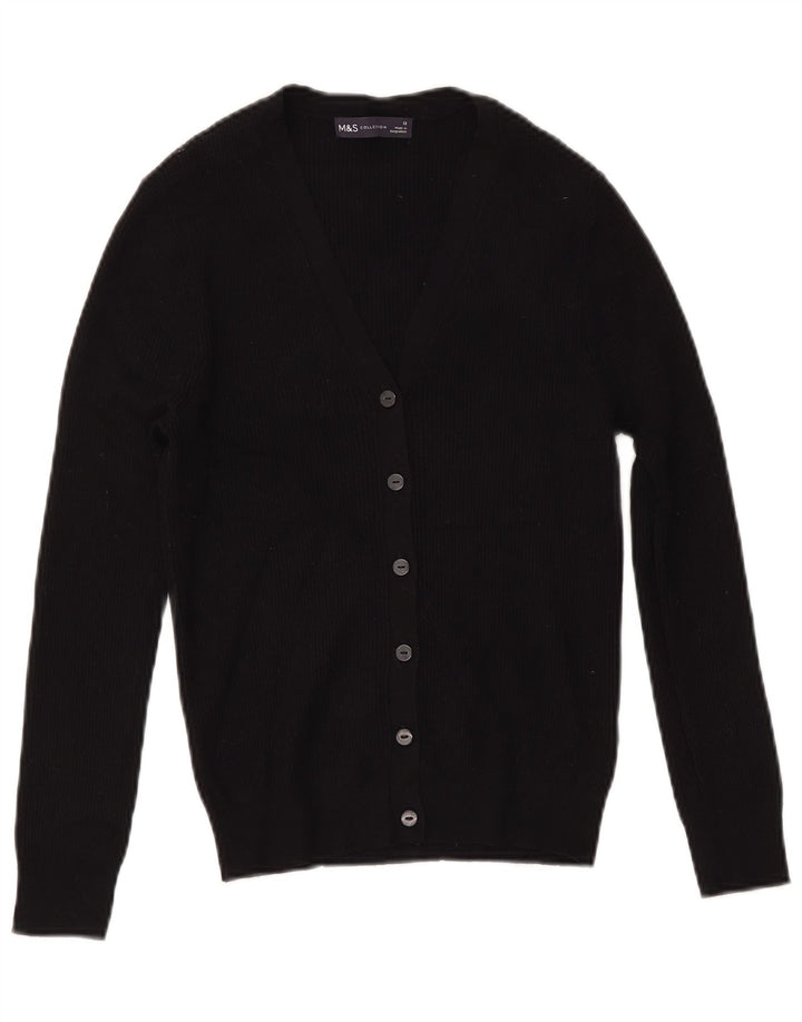 Sweter damski Marks & Spencer UK 12, średni czarny, wiskoza