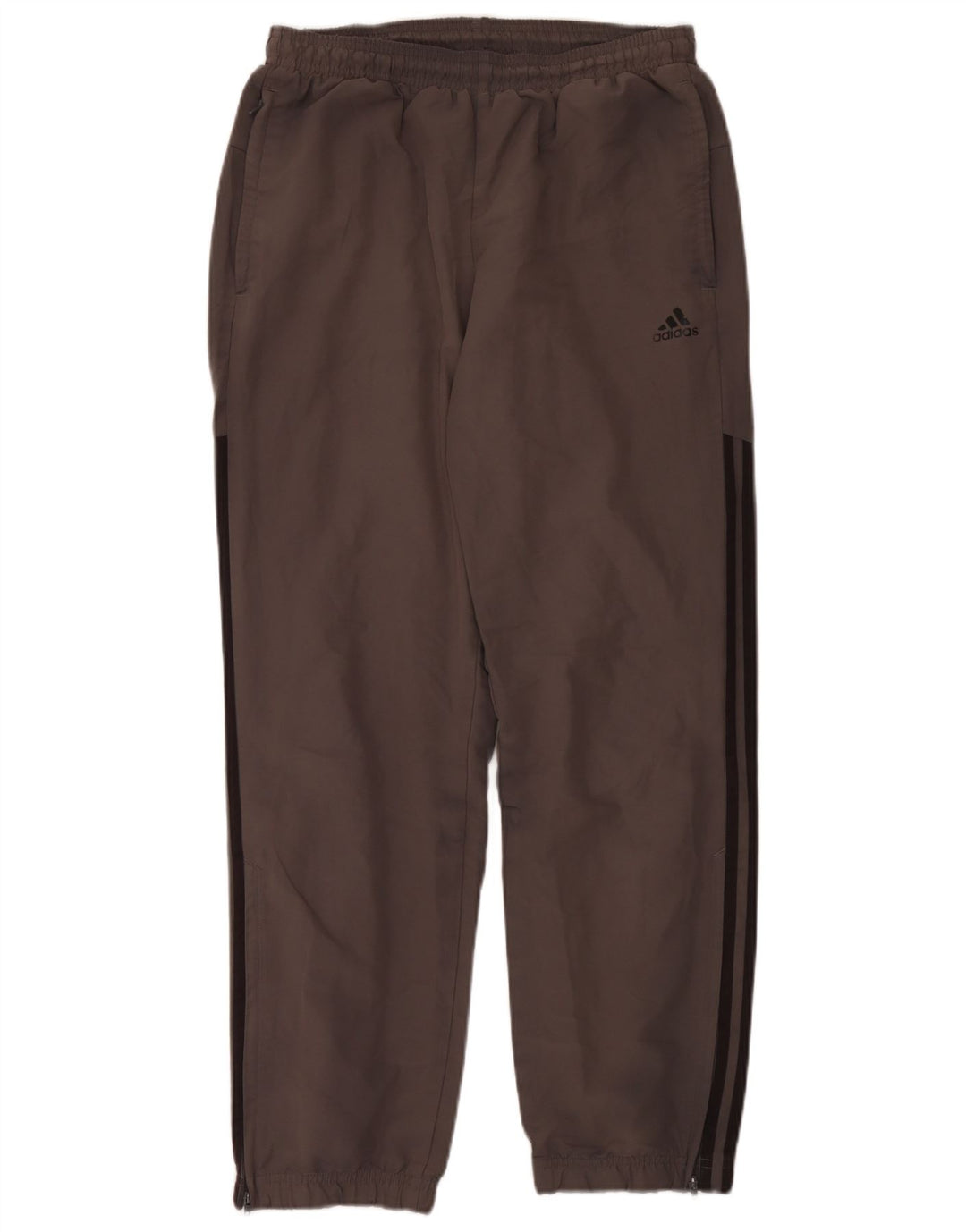 Adidas Męskie spodnie dresowe Joggery Średni szary poliester