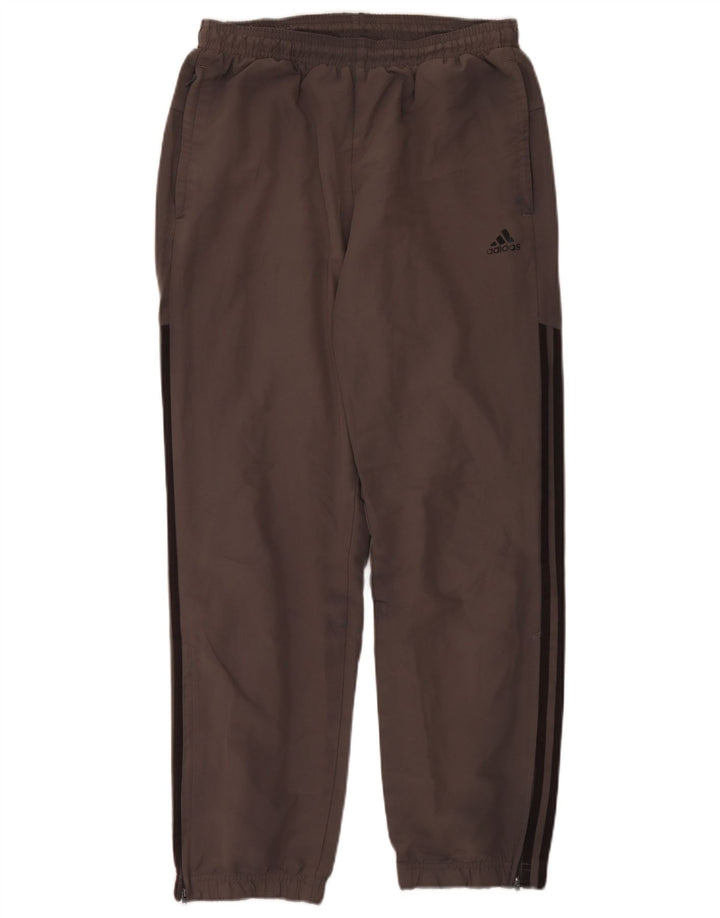 Adidas Męskie spodnie dresowe Joggery Średni szary poliester