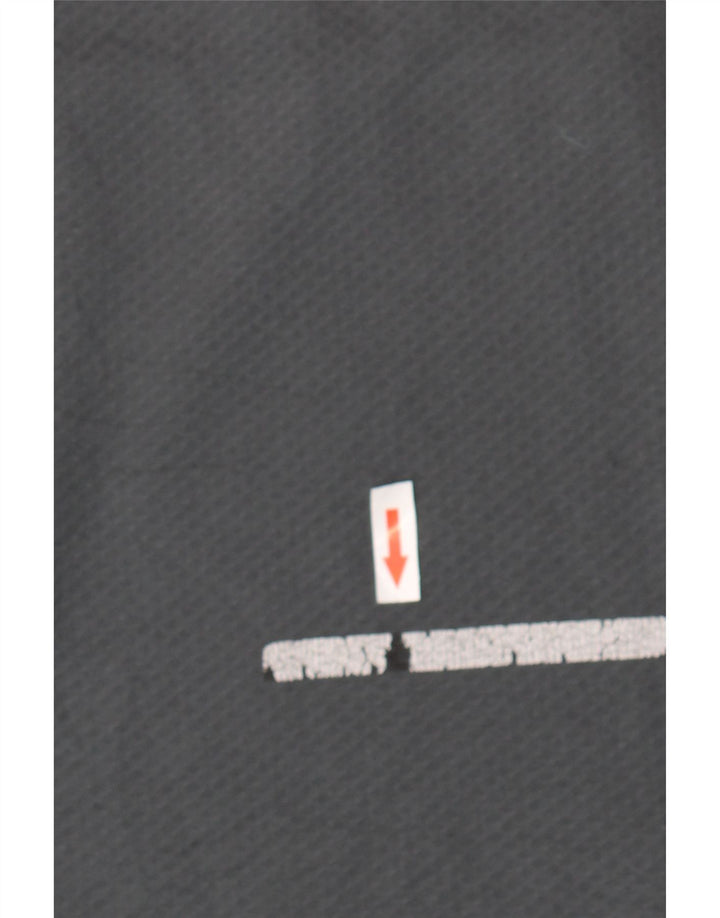 Męski sweter z kapturem Russell Athletic Dri-Power, duży, szary, poliestrowy