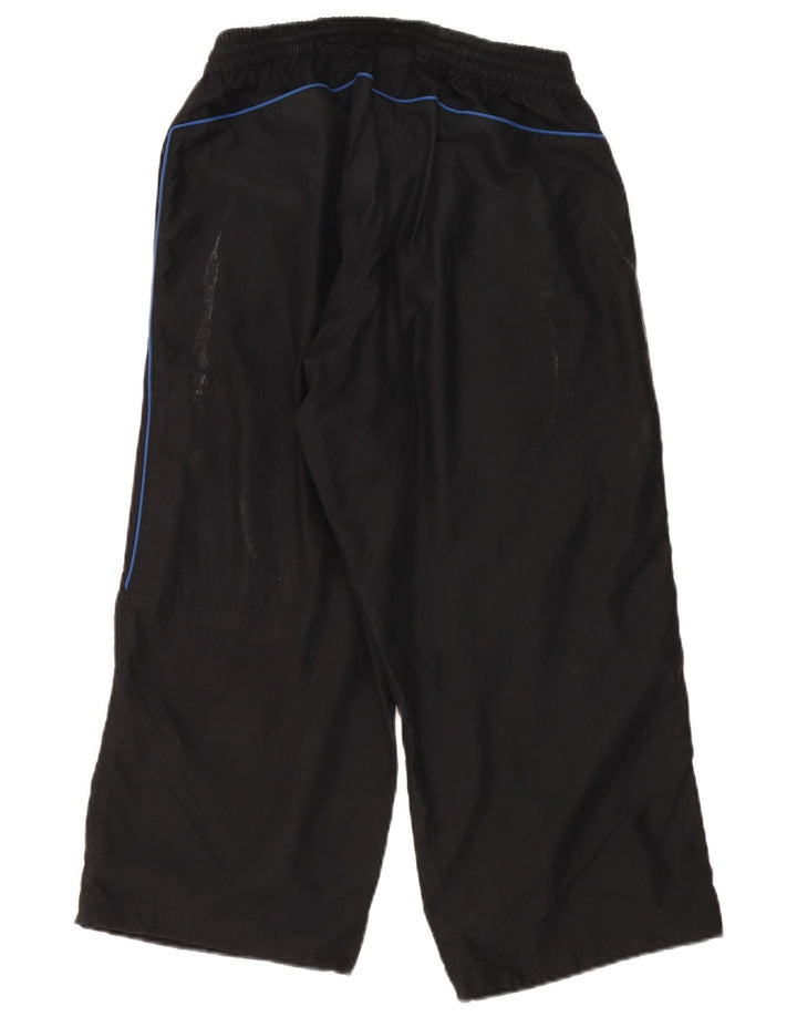 Damskie spodnie dresowe Fila Capri UK 14, duże, czarne, poliestrowe