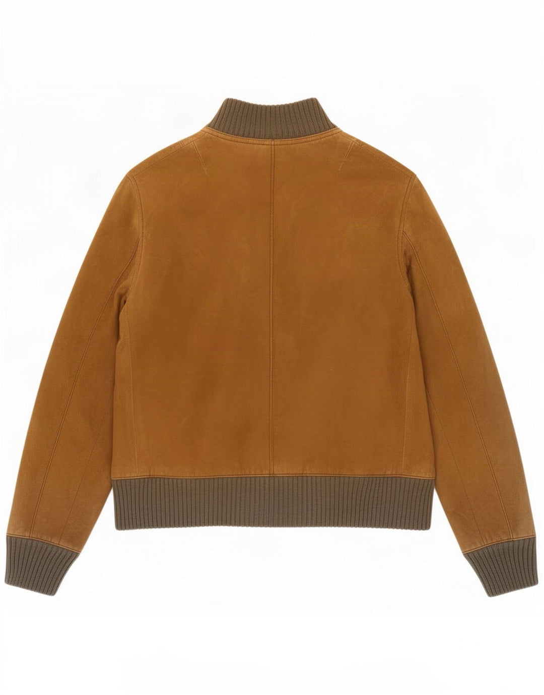 Vintage męska zamszowa kurtka bomber UK 34 XS brązowa