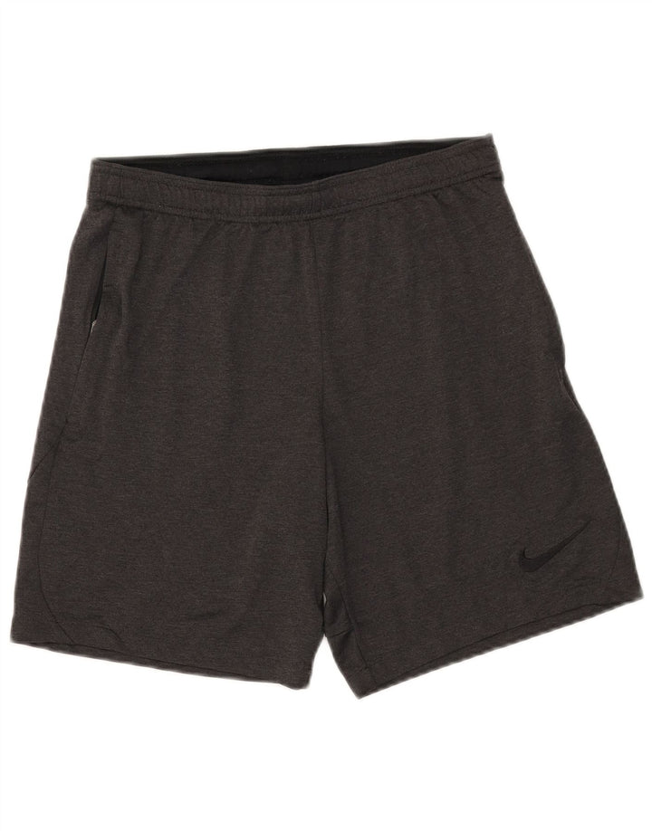 Męskie spodenki sportowe Nike Dri Fit Slim Fit, średnioszary poliester