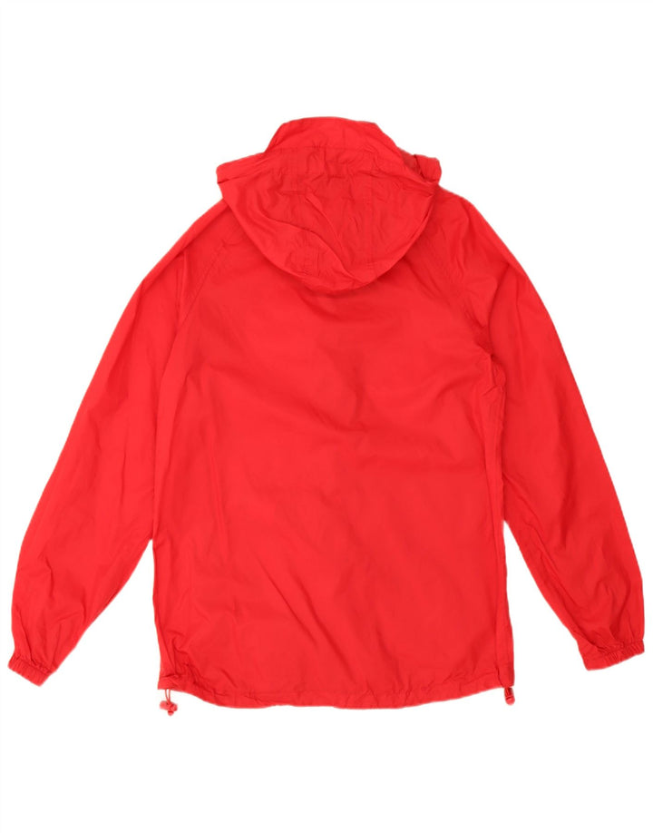 Damska kurtka przeciwdeszczowa z kapturem Mountain Warehouse UK 8 Small, czerwony nylon