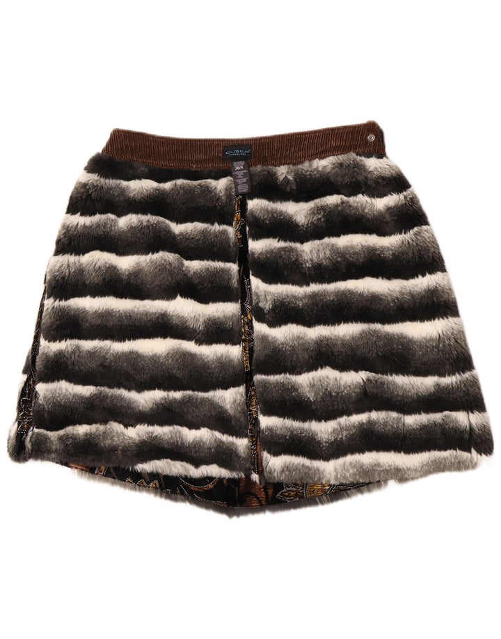 Custo Barcelona Damska mini spódniczka EU 38 Medium W32 Wielobarwny kwiatowy