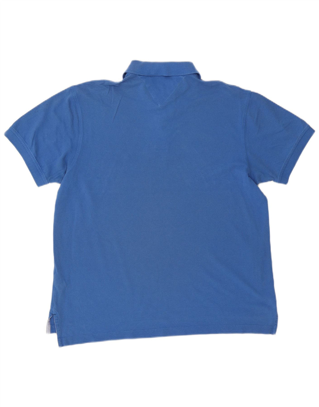 Męska koszulka polo Tommy Hilfiger, duża, niebieska, bawełniana