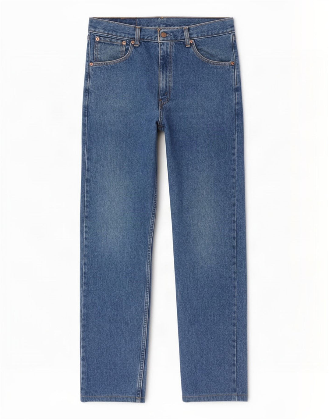 Męskie jeansy Levi's 521 Straight W32 L32 Niebieskie bawełniane