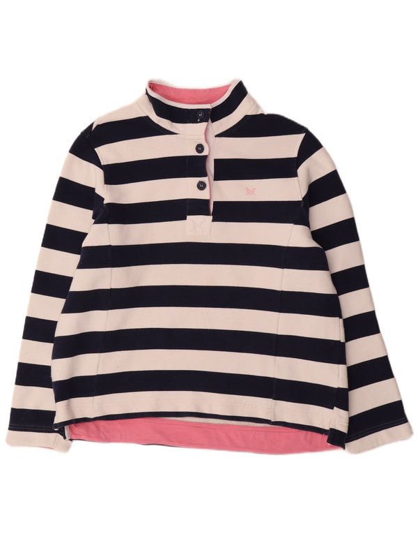 Crew Clothing Bluza damska Sweter UK 18 XL Granatowe paski