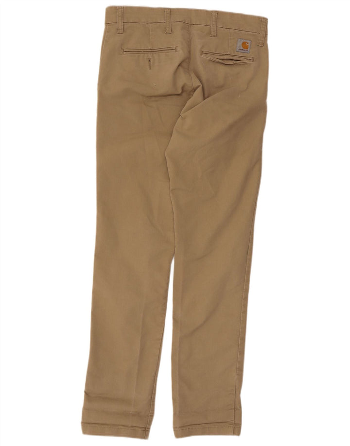 Męskie spodnie Chino Carhartt W30 L32 Beżowy poliester