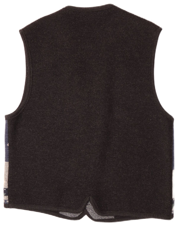 Sweter męski bez rękawów Giesswein EU 58 2XL granatowy Fair Isle