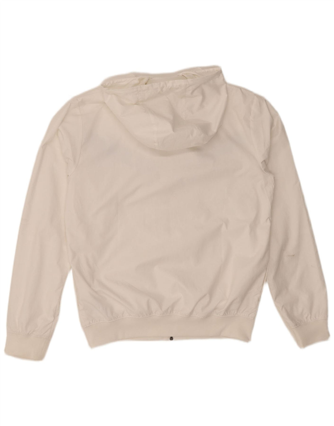 Męska kurtka bomberka z kapturem Nike UK 36 Mały biały poliester z blokami kolorów