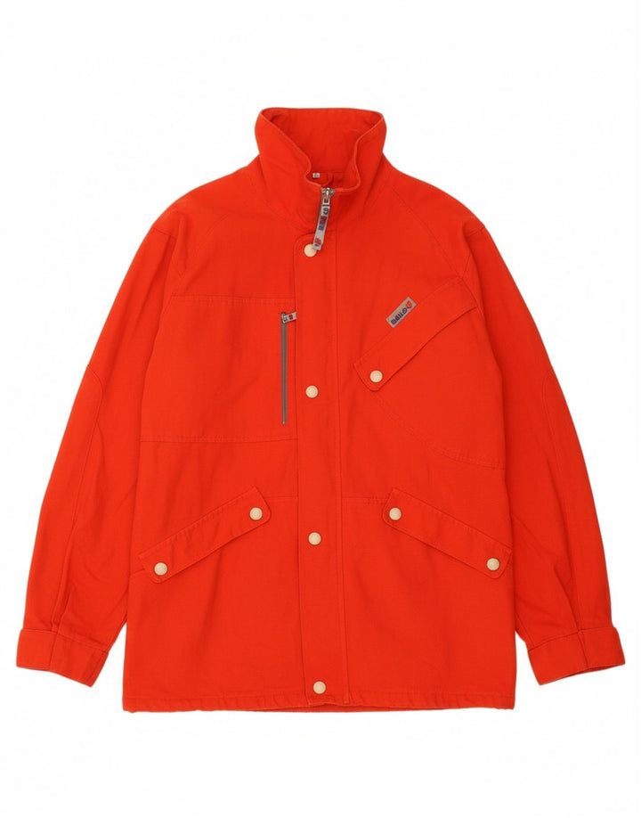 BAILO Mens Windbreaker Jacket IT 50 Large Red Cotton