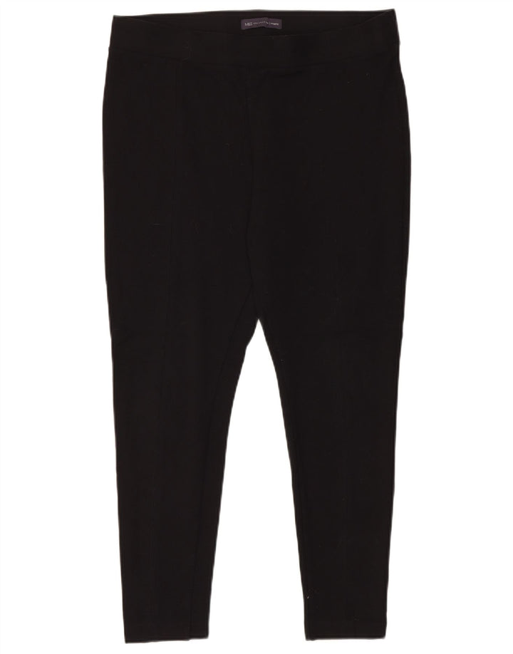 Legginsy damskie Marks & Spencer UK 14, duże, czarne