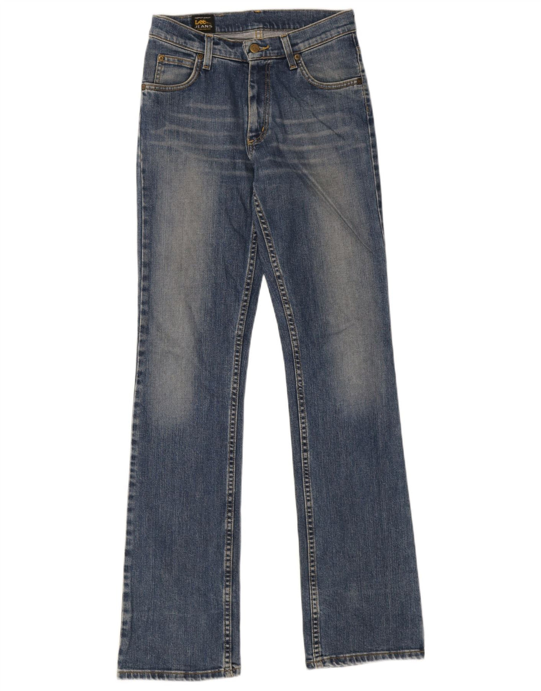 Damskie dżinsy Lee REED Bootcut W30 L34, niebieska bawełna