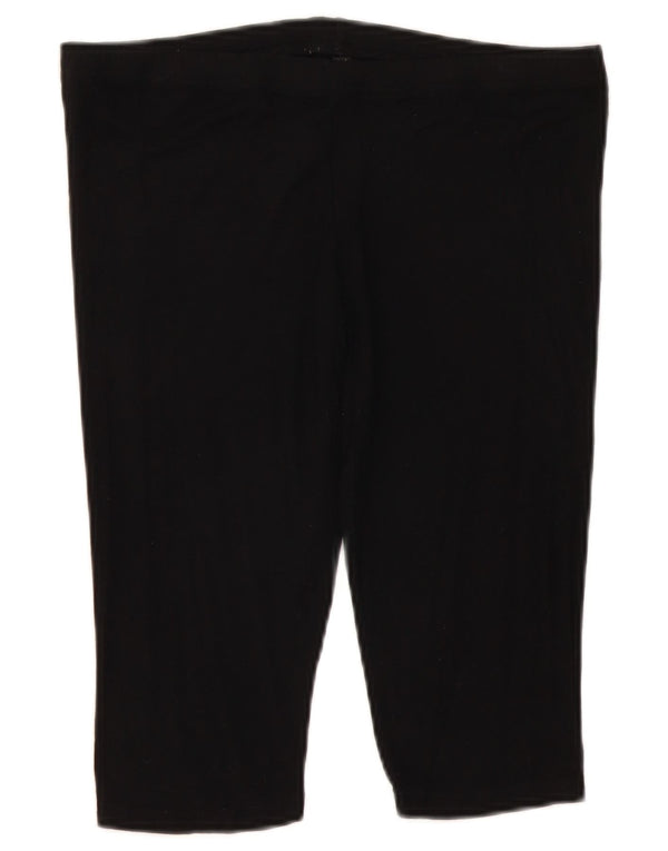 Damskie legginsy Capri Topshop UK 12, średnia czarna wiskoza