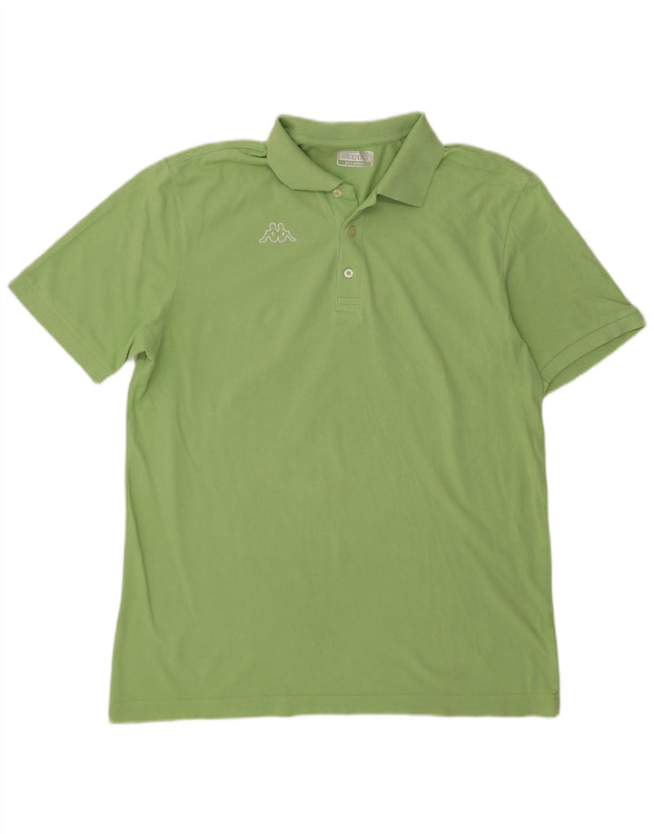 Męska koszulka polo Kappa 2XL w kolorze zielonym