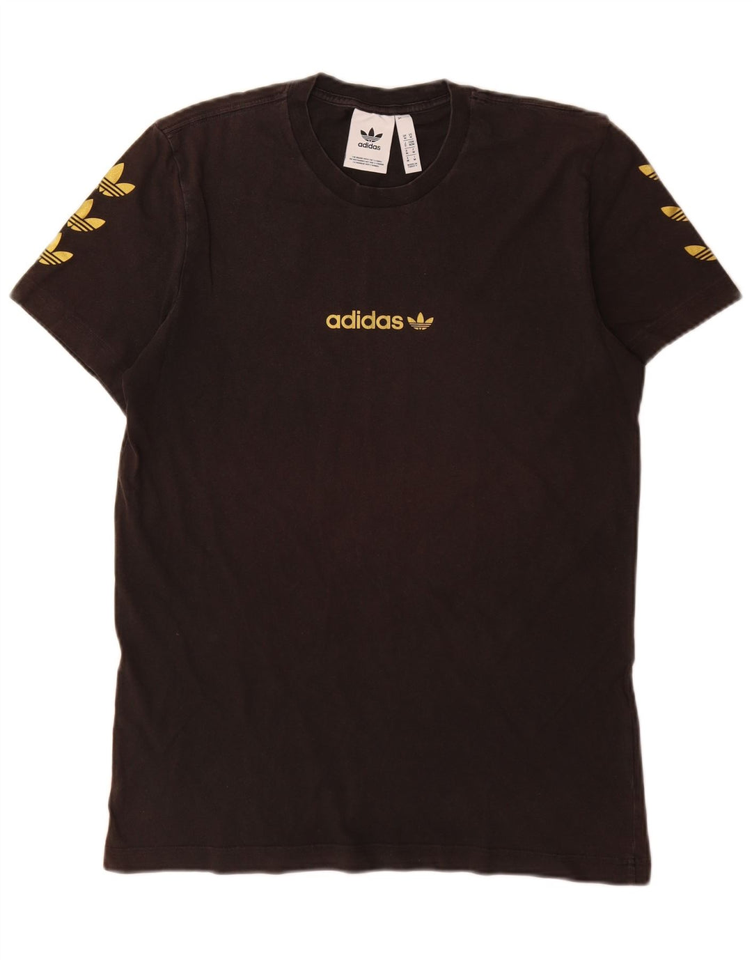 Męska koszulka graficzna Adidas Top Medium Black