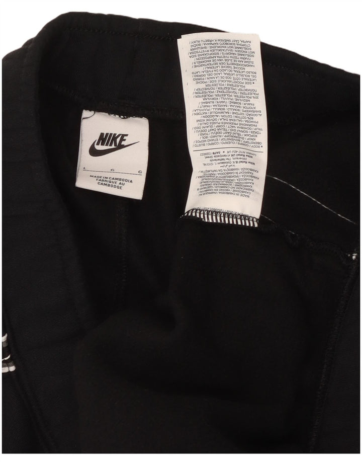Męskie spodnie dresowe NIKE Graphic Cargo, duże, granatowe, bawełniane