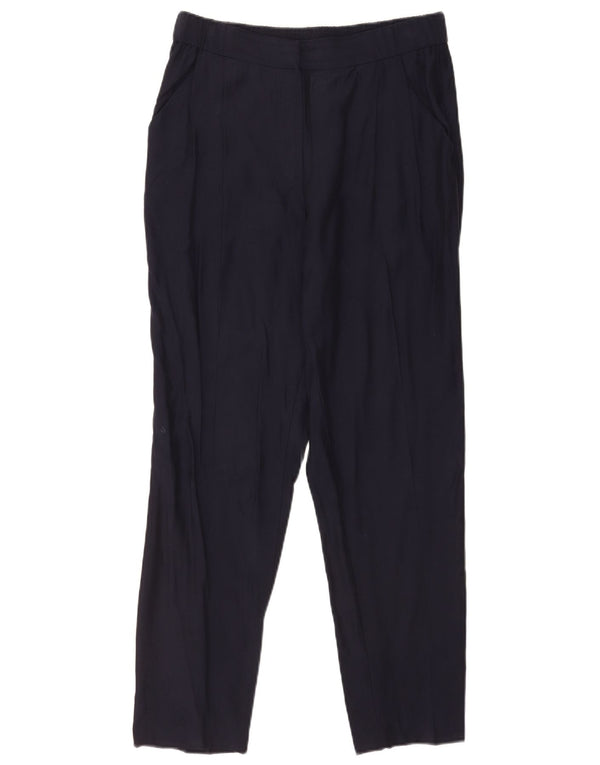 Spodnie damskie Massimo Dutti Straight Chino EU 40 Medium W30 L29 Granatowe