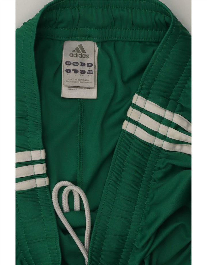 Męskie spodenki sportowe Adidas Climalite, duże, zielone, z poliestru