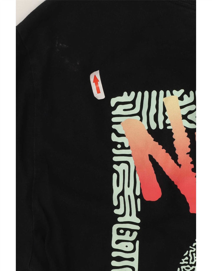 Męski T-shirt Nike z grafiką, średni czarny