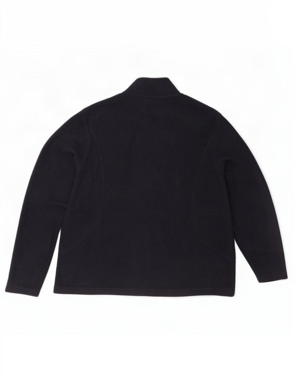 Damska kurtka polarowa Marks & Spencer UK 20 2XL Granatowa, poliester