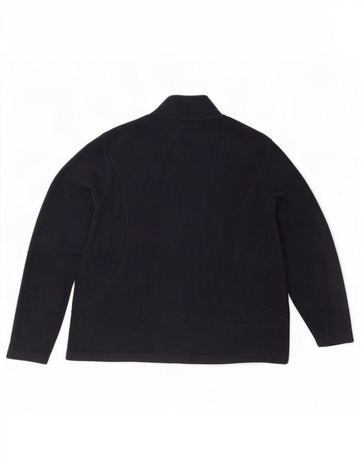 Damska kurtka polarowa Marks & Spencer UK 20 2XL Granatowa, poliester