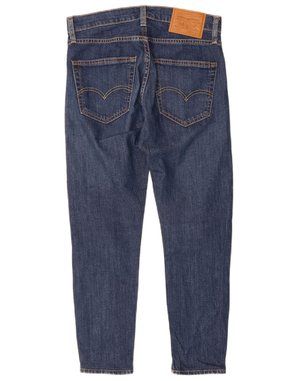 Damskie jeansy Levi's 512 Slim Tapered W29 L28 Granatowa bawełna