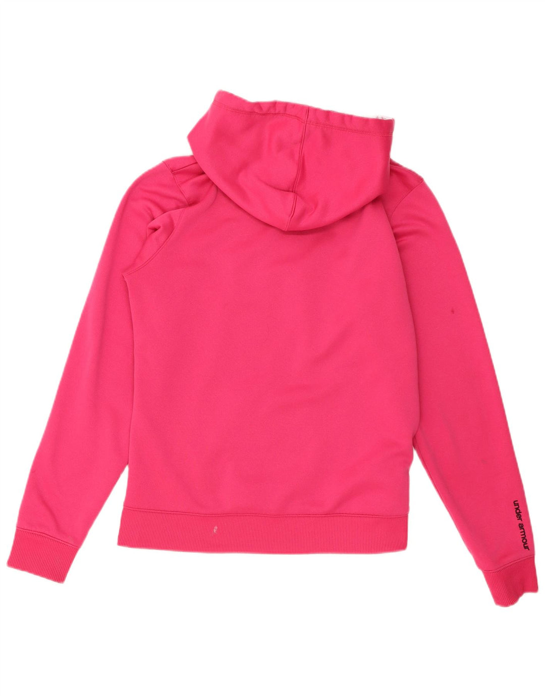 Damska bluza z kapturem Under Armour z grafiką, UK 14, średni różowy poliester