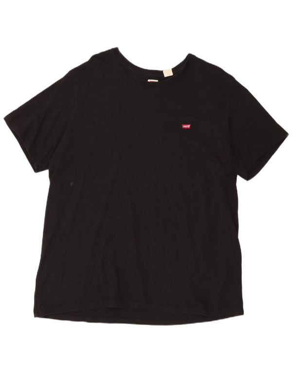 Damska koszulka Levi's o regularnym kroju, 2XL, czarna