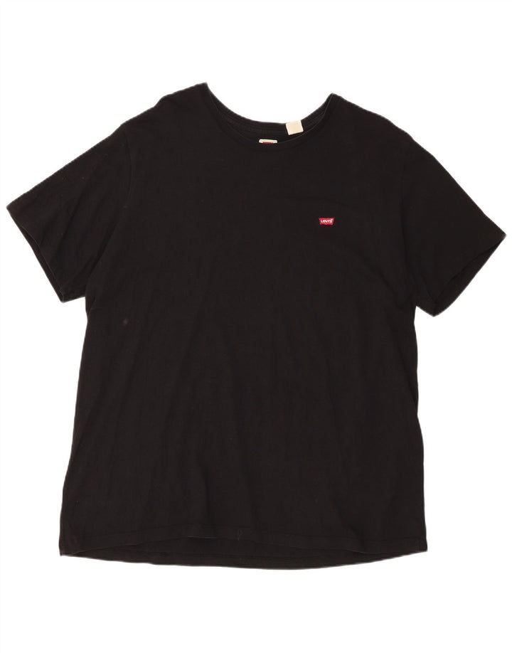 Damska koszulka Levi's o regularnym kroju, 2XL, czarna