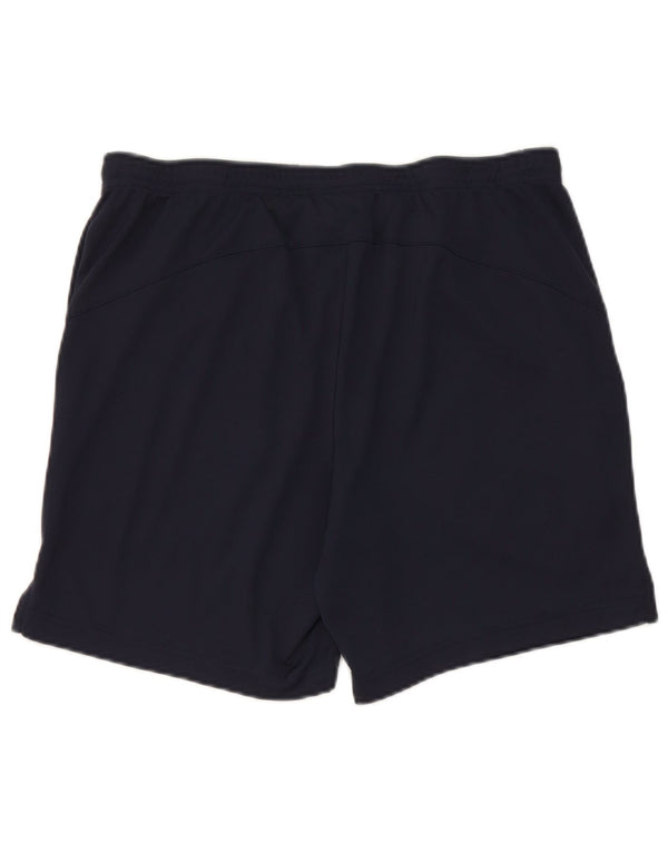 Lotto Mens Sport Shorts Large Navy Blue Polyester