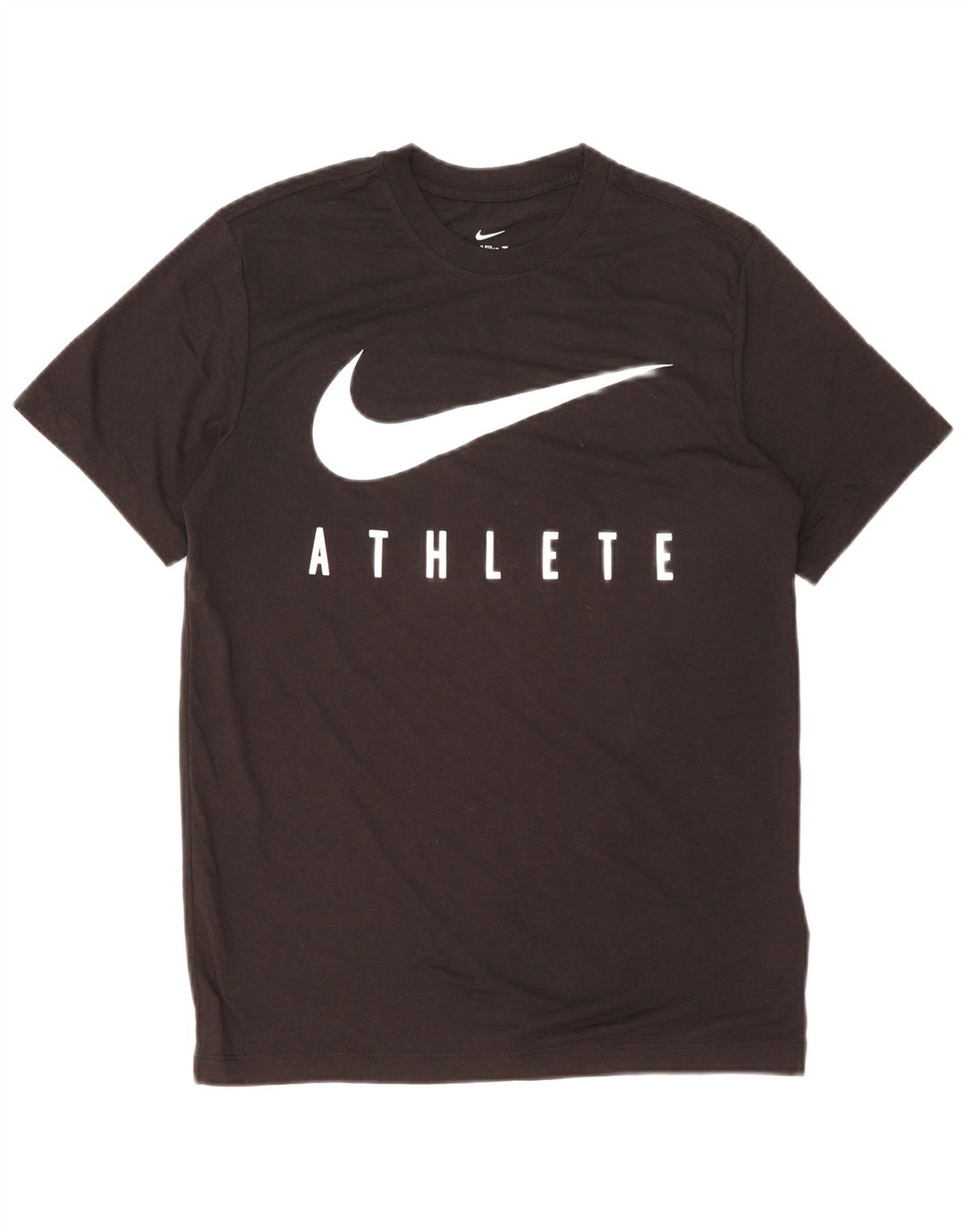 Męski T-shirt NIKE Dri Fit z grafiką, mały, czarny poliester