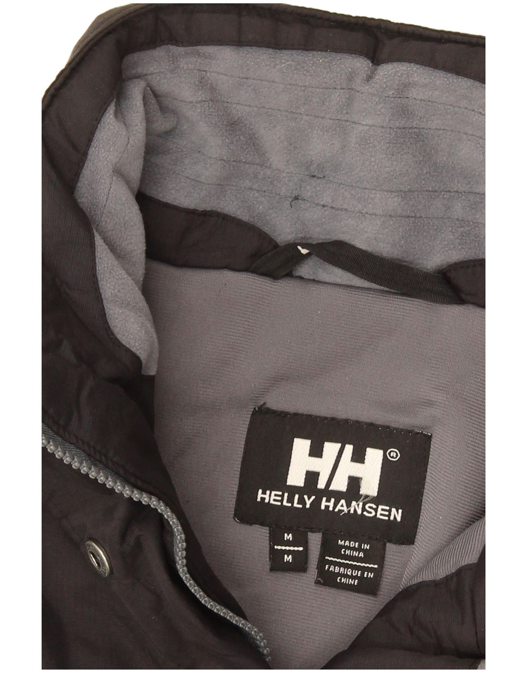 Damska kurtka wiatrówka Helly Hansen UK 38 Średni czarny nylon w blokach kolorystycznych