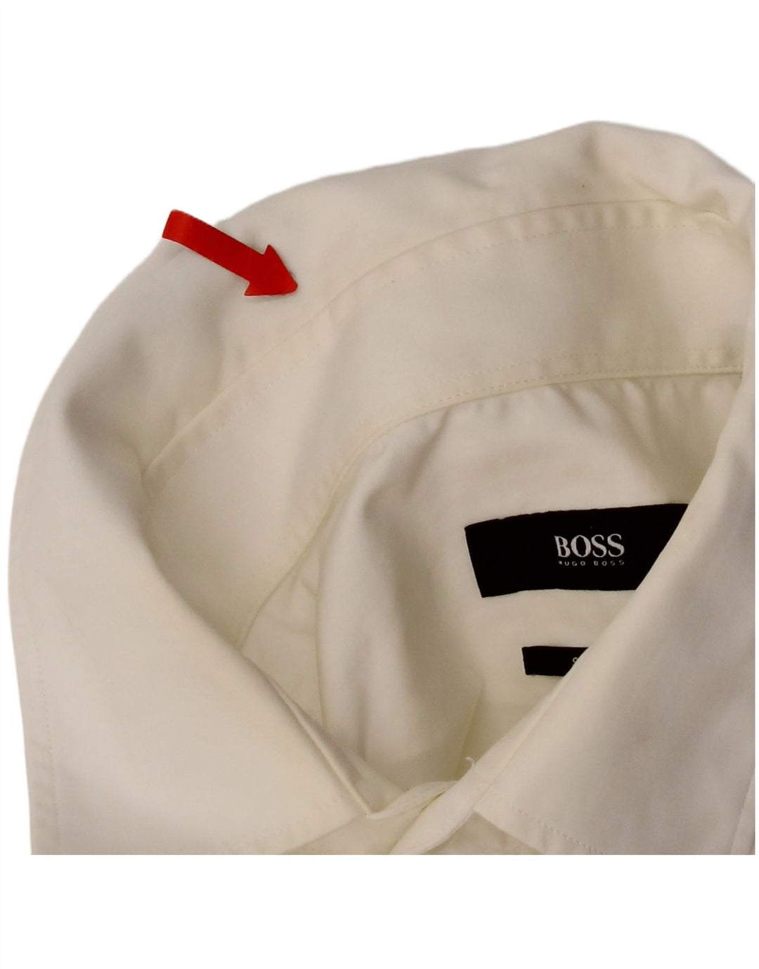 Koszula męska Hugo Boss Slim Fit, rozmiar 40 15 3/4, średnia biała bawełna