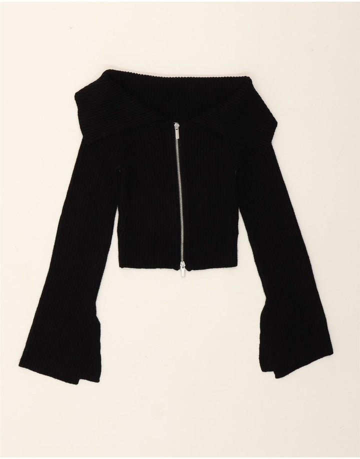 Sweter damski Zara Bolero UK 12, średni czarny