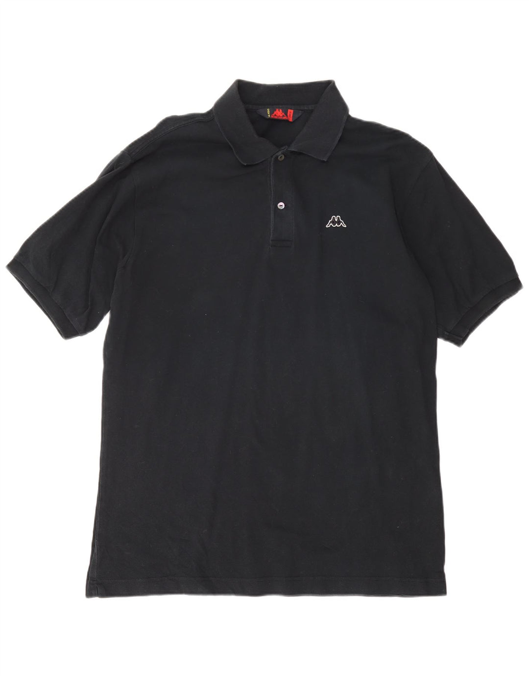 Męska koszulka polo KAPPA XL, czarna, bawełniana