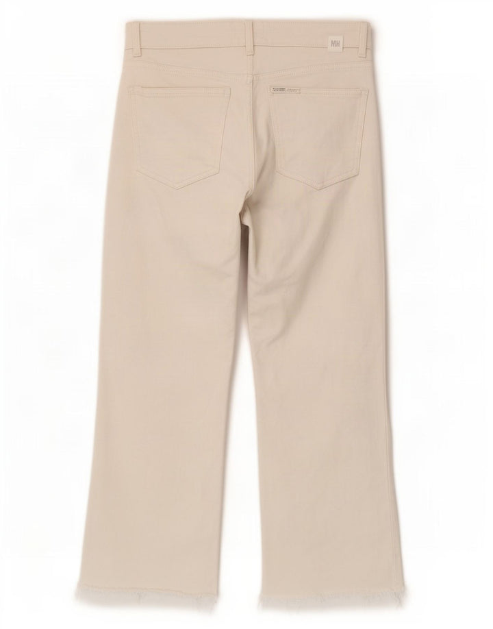 Krótkie jeansy damskie Zara EU 40 Medium W30 L23 Białe