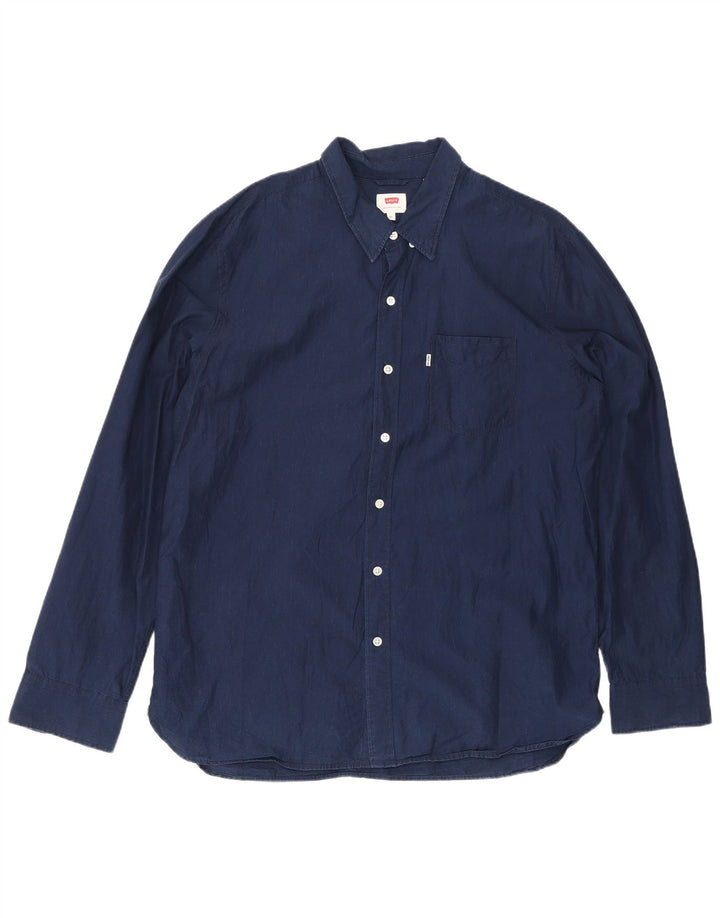 Koszula męska Levi's XL w kolorze granatowym