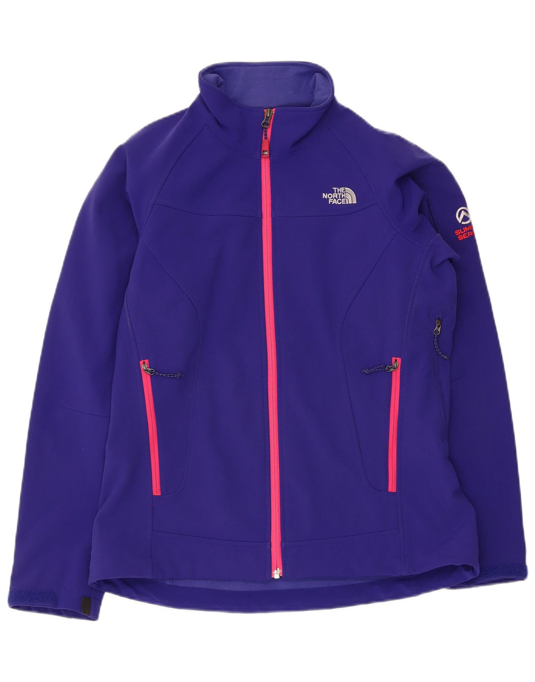 Damska kurtka wiatrówka The North Face UK 14, średni granatowy poliester