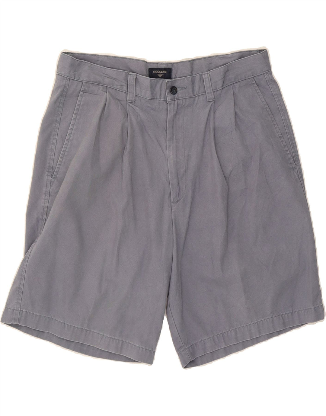 DOCKERS Mens Chino Shorts W34 Large  Grey Cotton Vintage Dockers and Second-Hand Dockers from Messina Hembry 